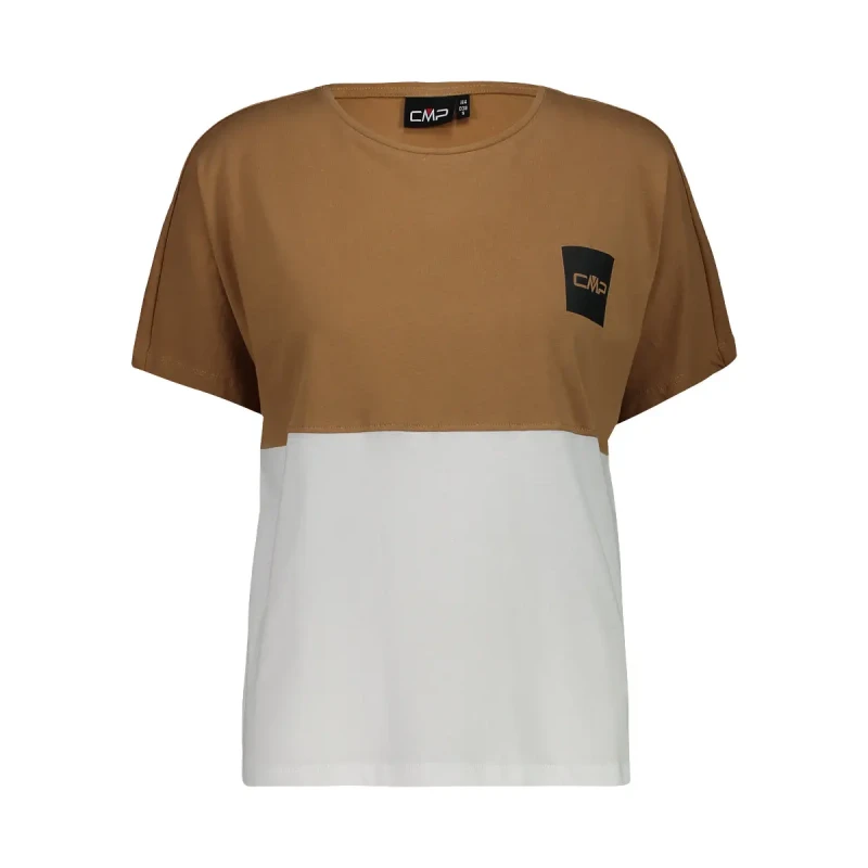 Image of CMP Womens T-Shirt CMP Beige Female 2XS
