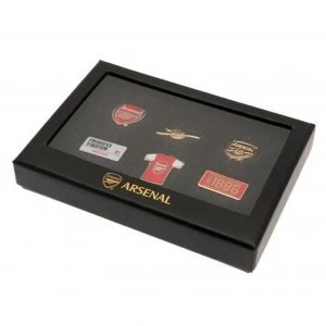 Arsenal FC 6 Piece Badge Set