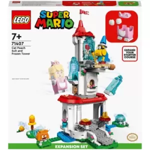 image of LEGO Super Mario Cat Peach Suit & Tower Expansion Set (71407)