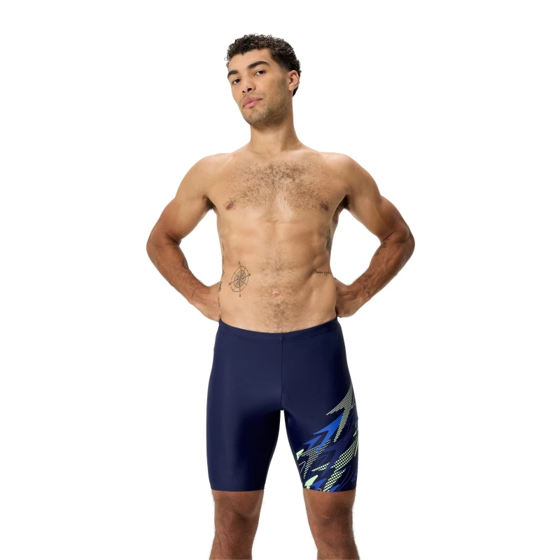 Image of Speedo Mens Medium Large Jam Jammers Peacoat/Deep male Small