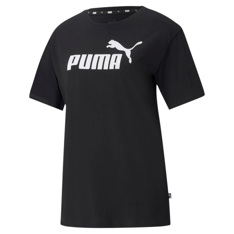 Image of Puma Essential Logo T-Shirt Womens - Black 10