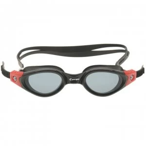 image of Vorgee Vortech Swimming Goggles - Blk/Blk/Red