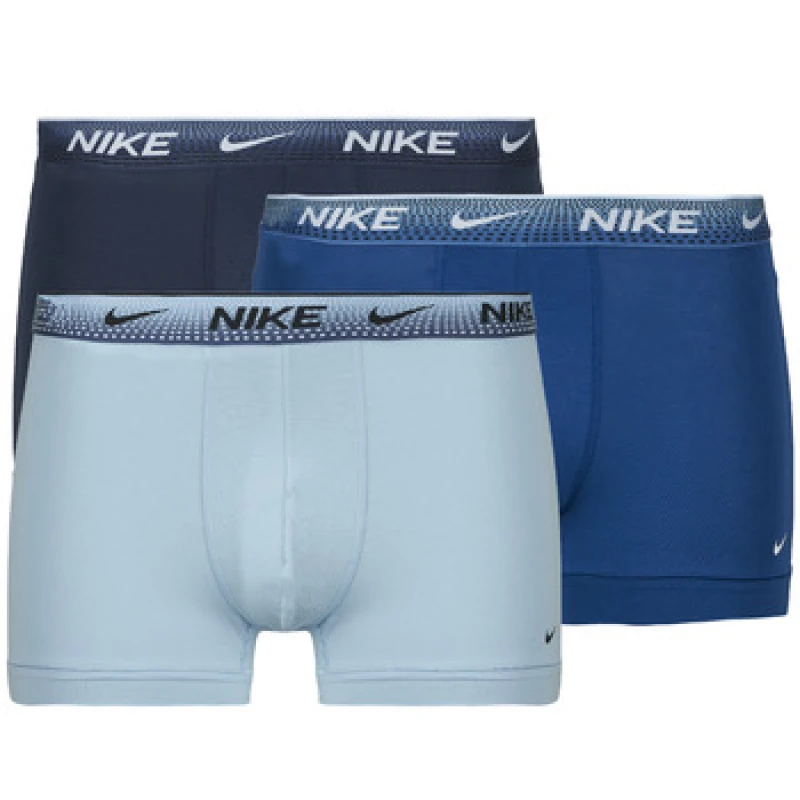 Image of Nike COTTON TRUNK STRC X3 mens Boxer shorts in Blue