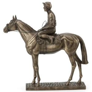 Image of Sport of Kings David Geenty Cold Cast Bronze Sculpture 23cm