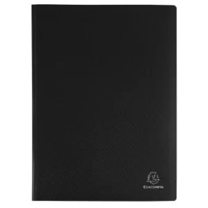 image of A4 Display Book 30 Poket Pack of 15, black