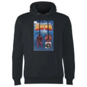 Image of Marvel Deadpool Secret Wars Action Figure Hoodie - Black