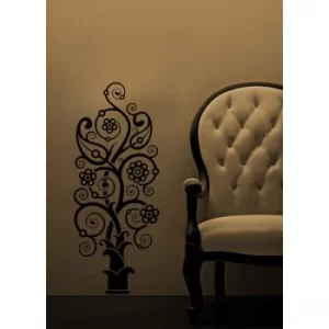 Image of OBS-108 Black Decorative Wall Sticker