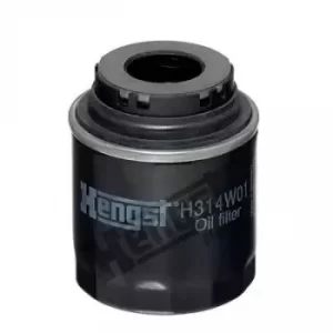 image of Spin-On Oil Filter H314W01 by Hella Hengst