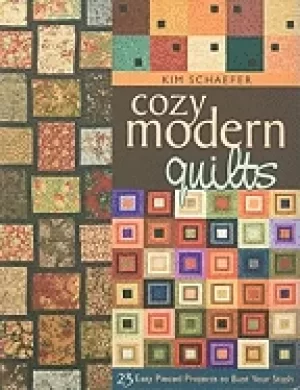 Image of cozy modern quilts 23 easy pieced projects to bust your stash