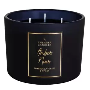 image of Amber Noir Multi Wick Scented Candle 620g