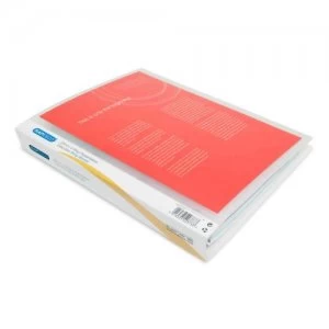 Image of 25mm 4-ring Binder A4 Clear Pack of 10
