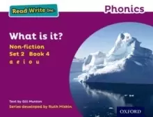 Image of Read Write Inc. Phonics: Purple Set 2 Non-fiction 4 What is it?