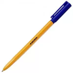 Image of ValueX Micron Ballpoint Pen 0.7mm Tip and 0.3mm Line Blue Pack 50