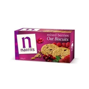 Image of Nairnamp39s Oat Biscuits Mixed Berries 200g