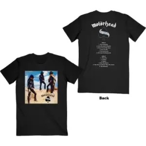 Image of Motorhead - Ace of Spades Track list Unisex XX-Large T-Shirt - Black