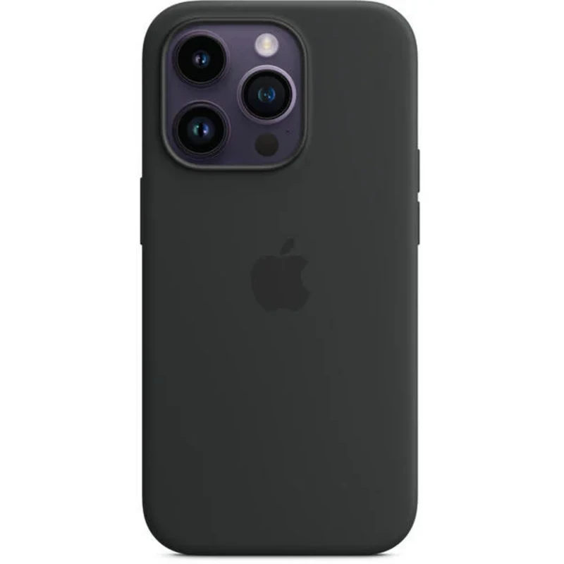 Image of Apple iPhone 14 Pro Silicone Case with MagSafe - Midnight