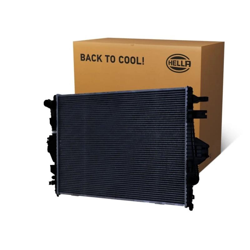 Image of HELLA Engine radiator HELLA 8MK 366 301-431
