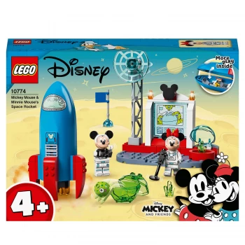 image of LEGO 4+ Mickey Mouse & Minnie Mouse's Space Rock Toy (10774)