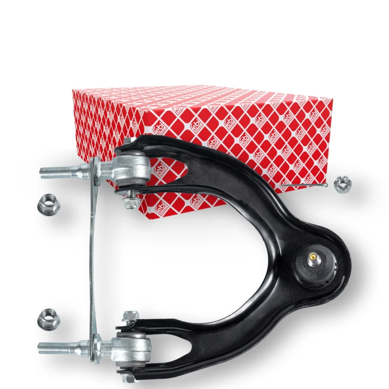 Image of FEBI BILSTEIN 42156 Suspension arm ProKit Control Arm, Steel, Front Axle Right, with ball joint, with lock nut Steel Track Control Arm (273)