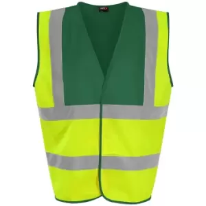 Image of PRO RTX High Visibility Unisex Waistcoat (XL) (Yellow/Paramedic Green)