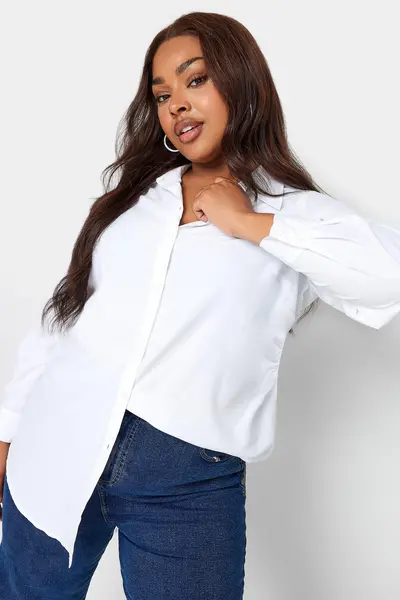 Image of Yours Long Sleeve Shirt White
