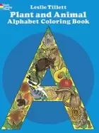 Image of plant and animal alphabet coloring book