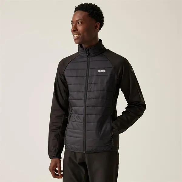 Image of Regatta Clumber IV Hybrid Quilted Jacket - Black M