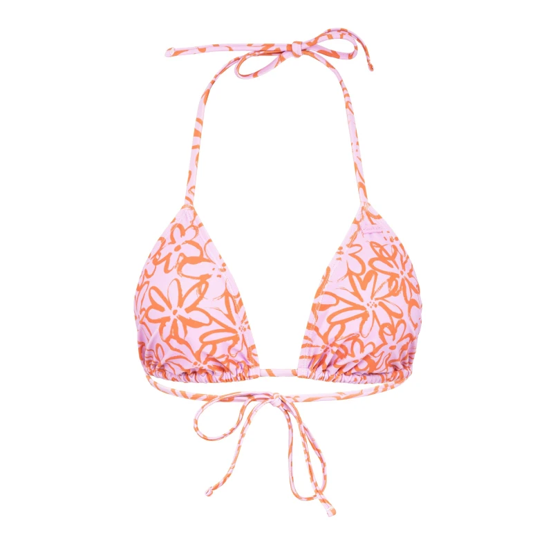 Image of SoulCal Tie Bikini Top Womens - Pink Pink 8