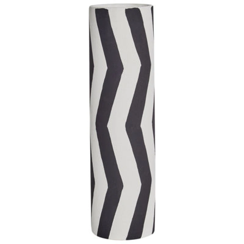 Image of Beliani Flower Vase Goby Stoneware 40 Cm White