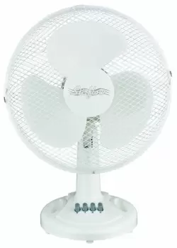 Image of Stirflow 16" 3 Speed Oscillating and Tilt Action Desk Fan