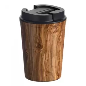 Image of Thermo mug Asobu Coffee Compact Wood, 380 ml