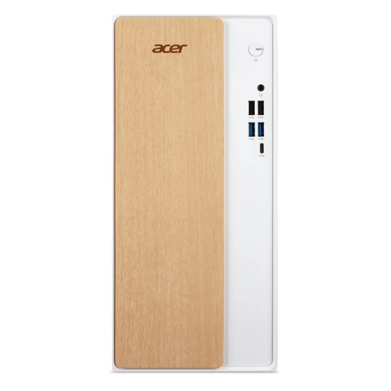 Image of Acer Acer Aspire TC-102 Tower Desktop - Intel Core 5-210H, 8GB, 512GB SSD, Integrated Intel Graphics, N/A, Windows 11, White DT.BVCEK.002