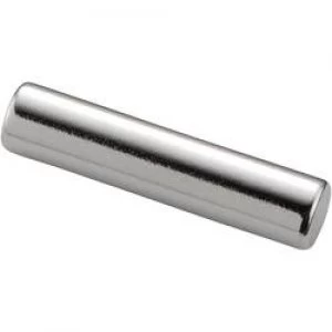 Image of Permanent magnet Rod N35 1.185 T Temperature limit max. 80 C