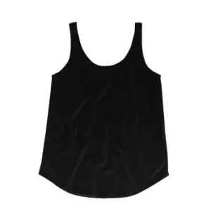 Image of Mantis Womens/Ladies Loose Fit Sleeveless Vest Top (XL) (Black)