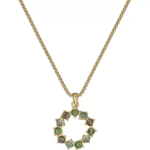 Image of Ted Baker Cresar Crystal Hoop Necklace