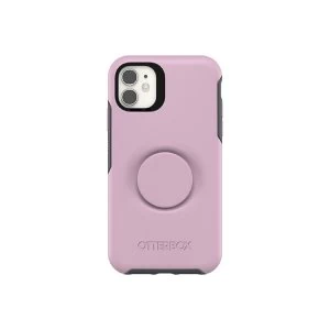 image of Otterbox Otter+Pop Symmetry PopSocket Case - iPhone 11 - Mauveolous Pink