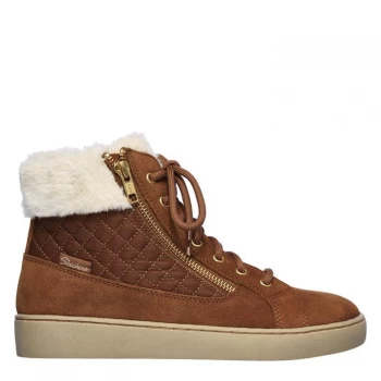 Image of Skechers Kep Trainer Boots Ladies - Brown
