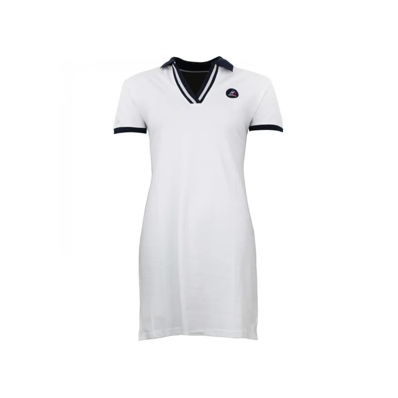Image of Womens polo shirt Peak Mountain Asfori Blanc Female L