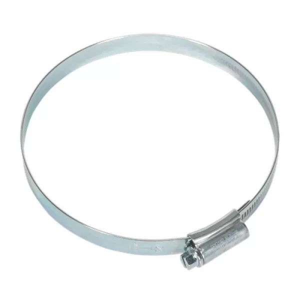 Image of Genuine SEALEY HCJ5 HI-GRIP® Hose Clip Zinc Plated Ø90-120mm Pack of 10