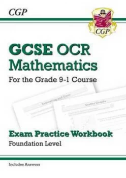 Image of New Gcse Maths Ocr Exam Practice Workbook Foundation - for the Grade 9-1 Course includes Answers Hardback