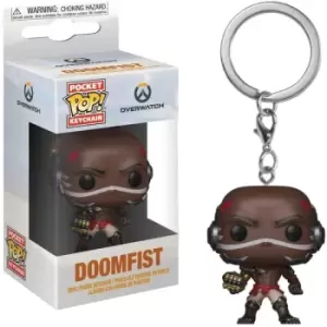 Image of Funko Pocket Pop!: Overwatch - Doomfist Keychain Vinyl Figure