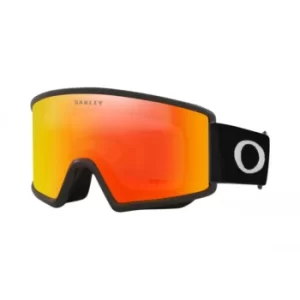 image of Oakley TARGET LINE L MATTE BLACK Fire Iridium Snow Goggles