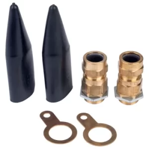 image of UniStrand Sm CW 20mm External 3 Part Gland Kit