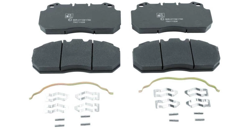 Image of DT Spare Parts 2.94098 Brake pad set Front Axle Brake Pad Set,disc brake (402)