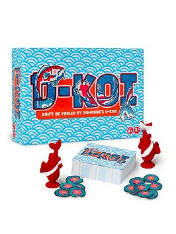 Image of IDEAL D-Koi Game: Can you spot the truth or is something a bit fishy? Family Games For 2+ Players Ages 8+