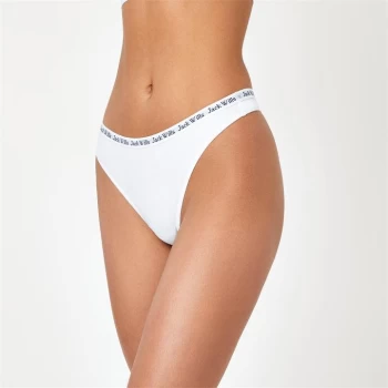 image of Jack Wills Pelcham Heritage Thong - White