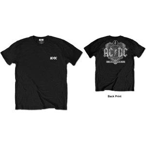 Image of AC/DC - Black Ice Mens Large T-Shirt - Black