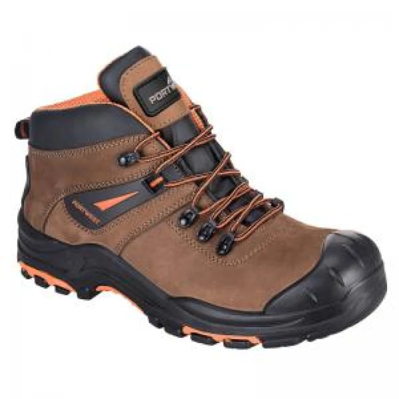 Image of Portwest Compositelite Montana Safety Hiker Boots FC17BRR44 Colour: Brown