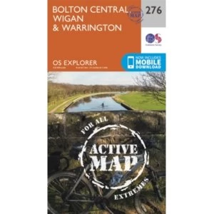 image of Bolton, Wigan and Warrington by Ordnance Survey (Sheet map, folded, 2015)