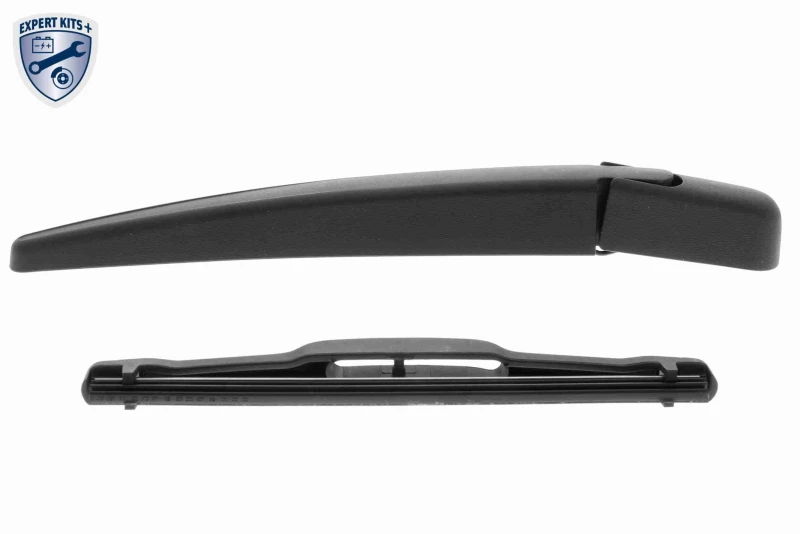 Image of VAICO V22-0568 Wiper Arm Set, window cleaning with integrated wiper blade, EXPERT KITS + GRP (Glass fibre Reinforced Plastic), PBT Wiper Arm Set,windo
